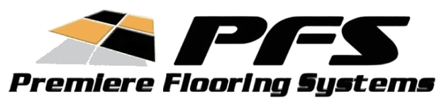 Logo with stylized letters 'PL' and the word 'flooring' below.