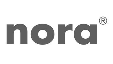 Partial view of a logo with the letters 'hora'.