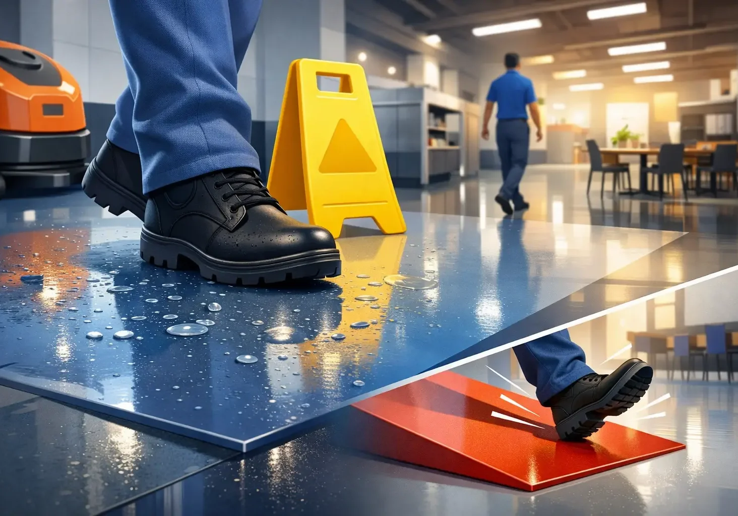 Are Epoxy Floors Slip Resistant in Commercial Use?