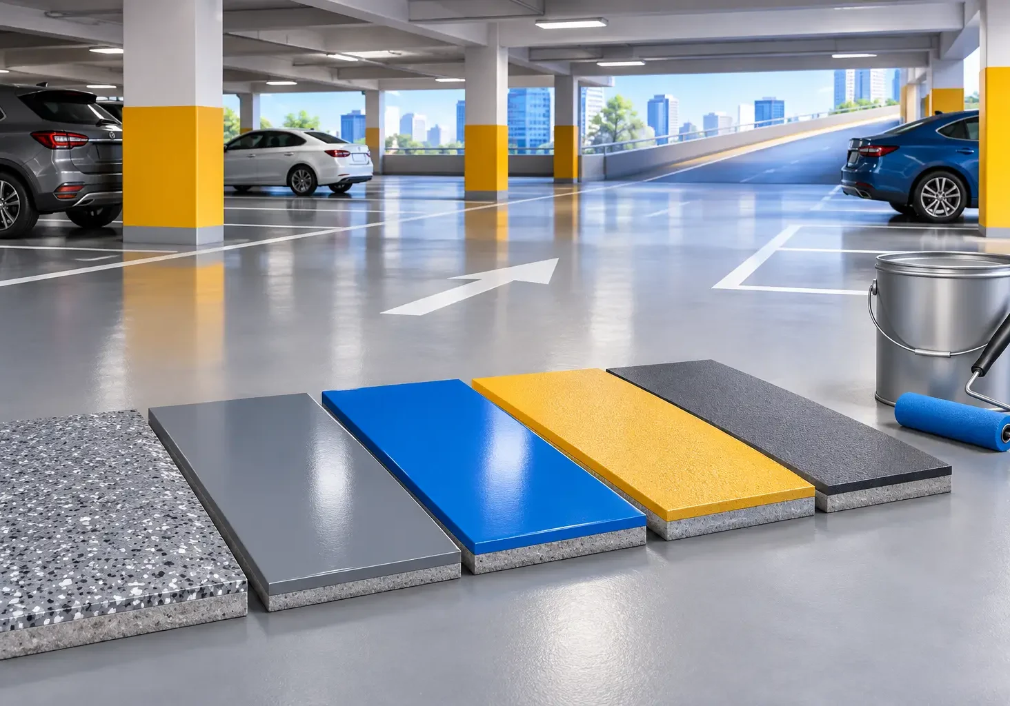Best Coatings for Parking Garages That Hold Up