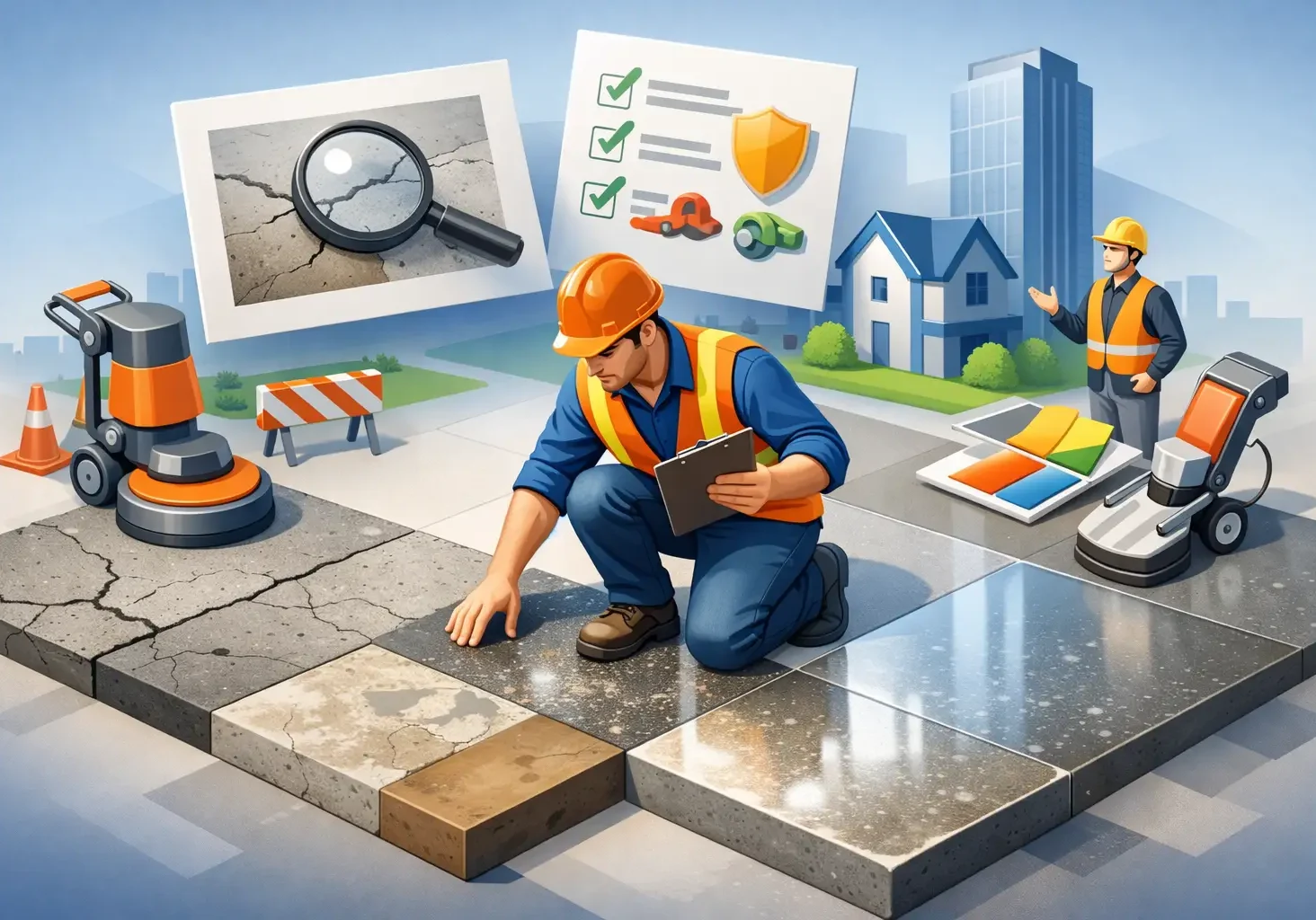 Choosing a Concrete Floor Restoration Contractor