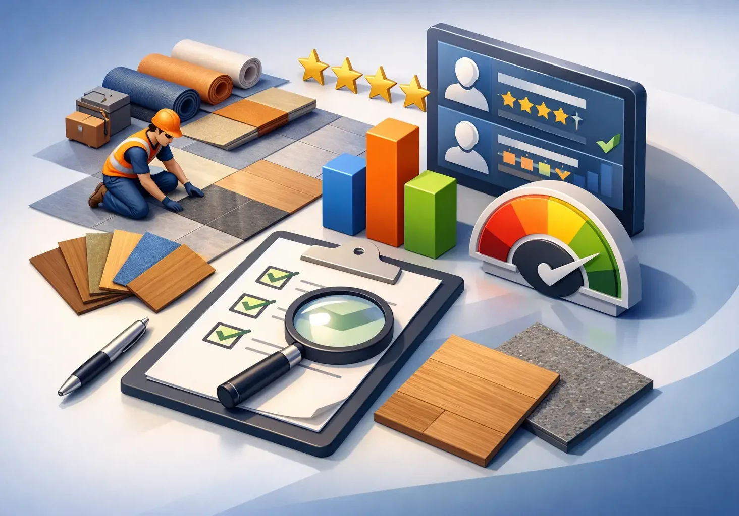 Commercial Flooring Contractor Review Criteria