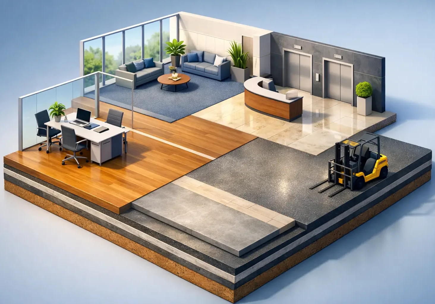 Commercial Flooring Fairfield County That Lasts