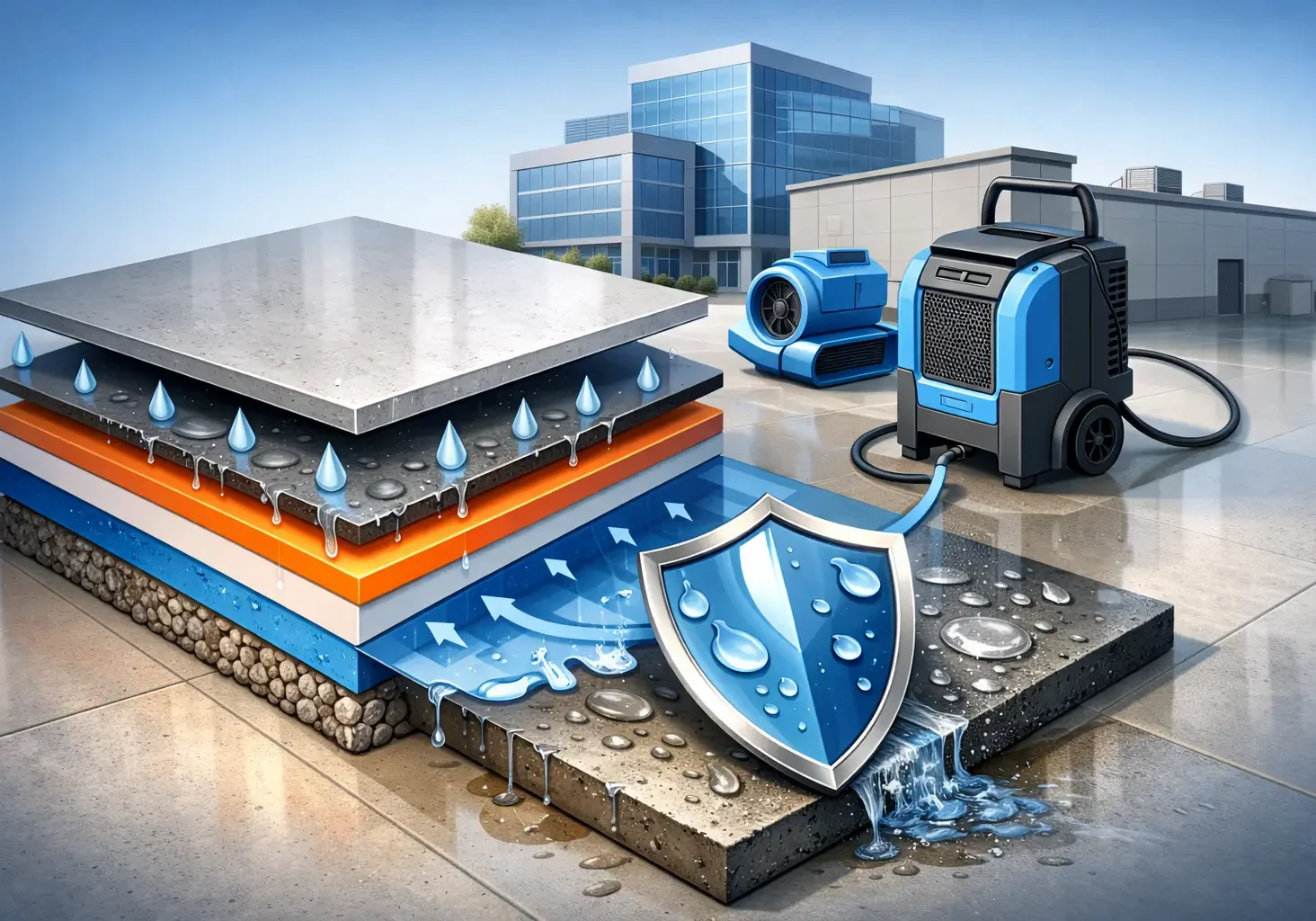 Commercial Moisture Mitigation That Lasts