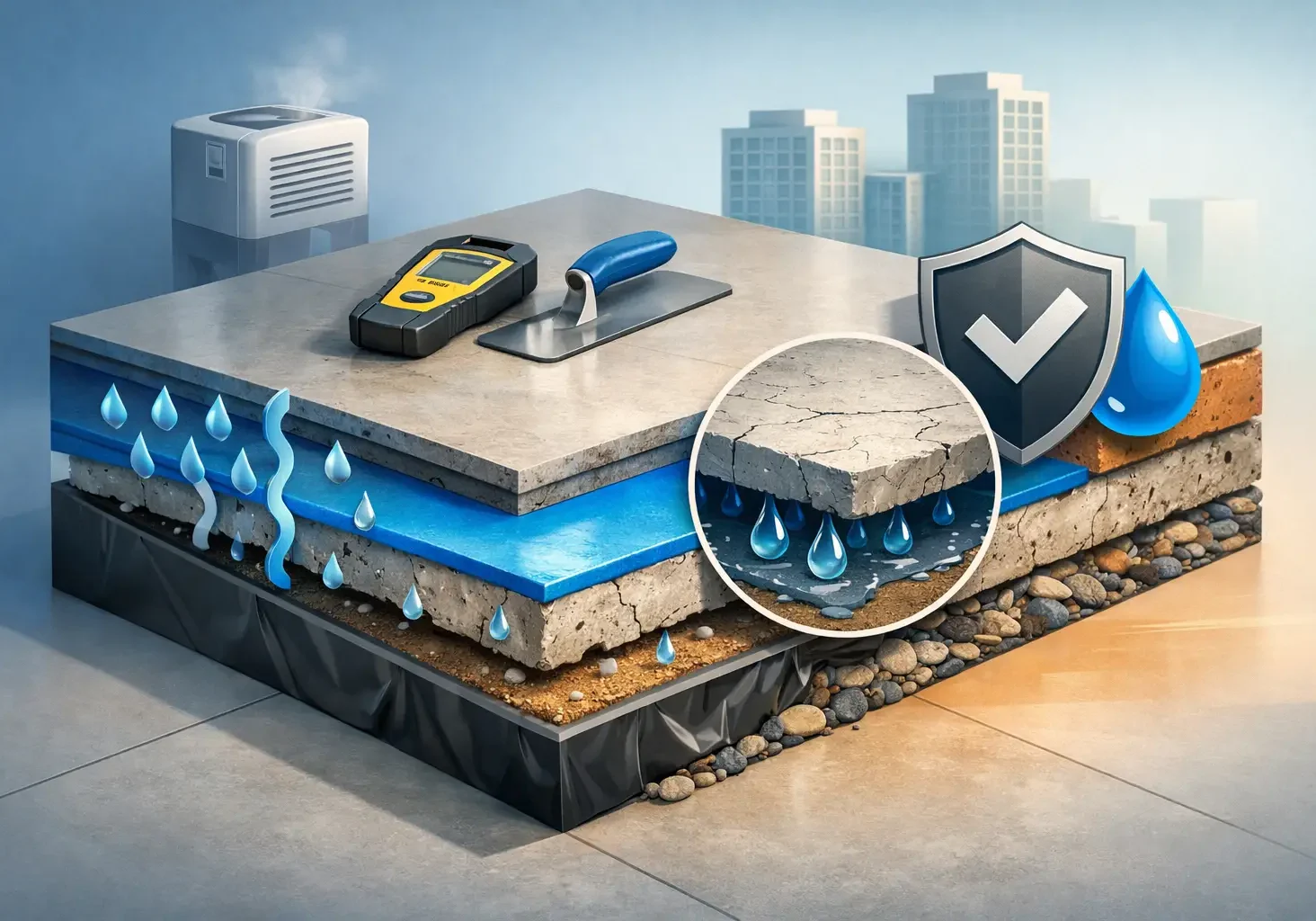 Concrete Floor Moisture Mitigation Explained