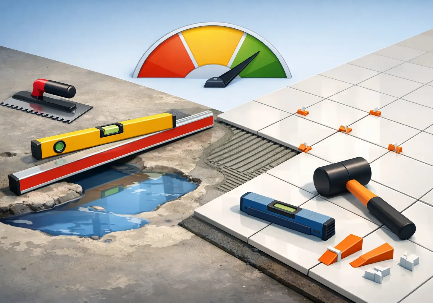 Floor Flatness Requirements for Tile Installation