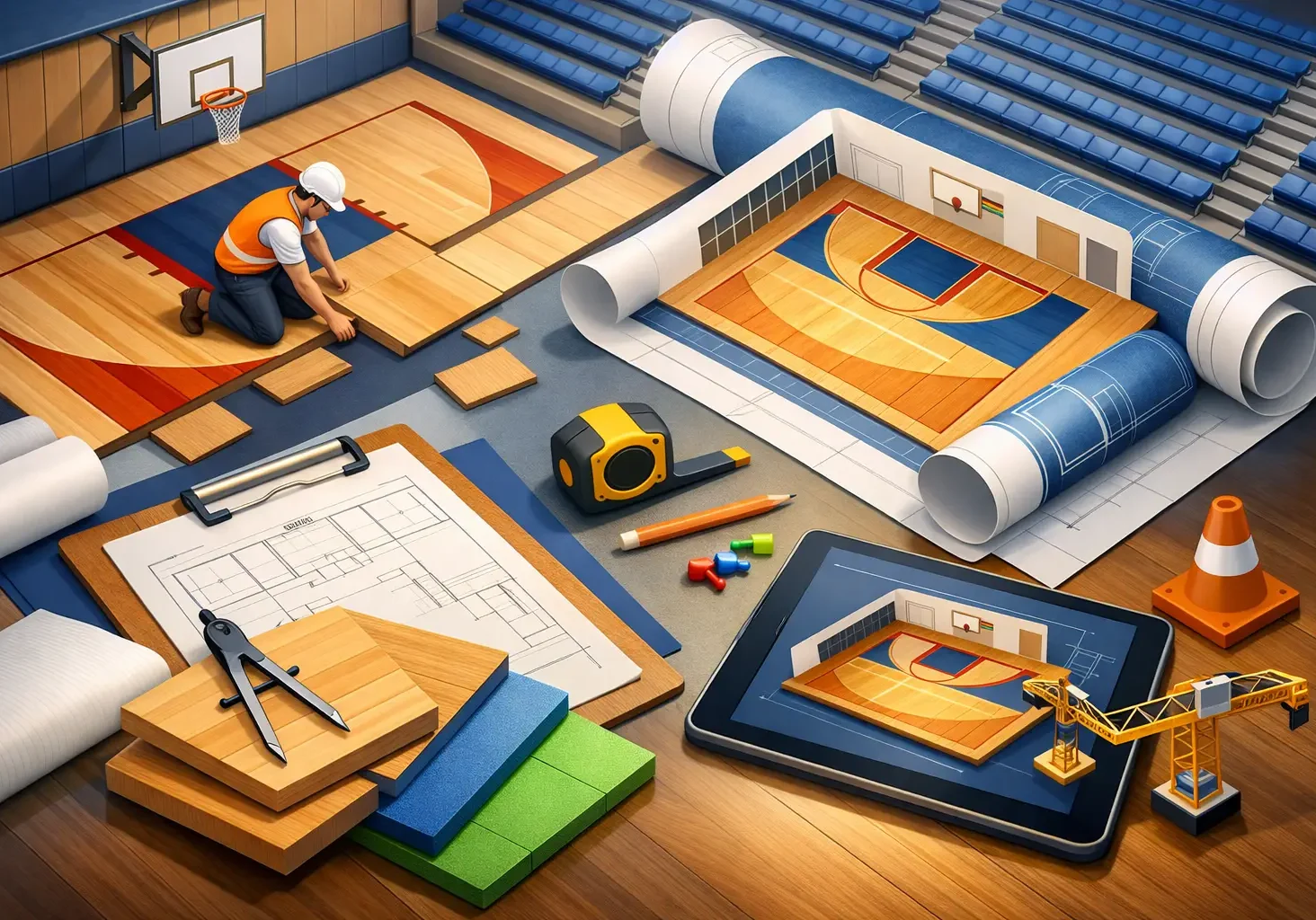Gymnasium Flooring Project Planning That Holds Up