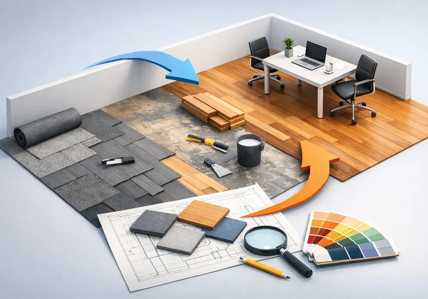 How to Plan Flooring Phasing That Works