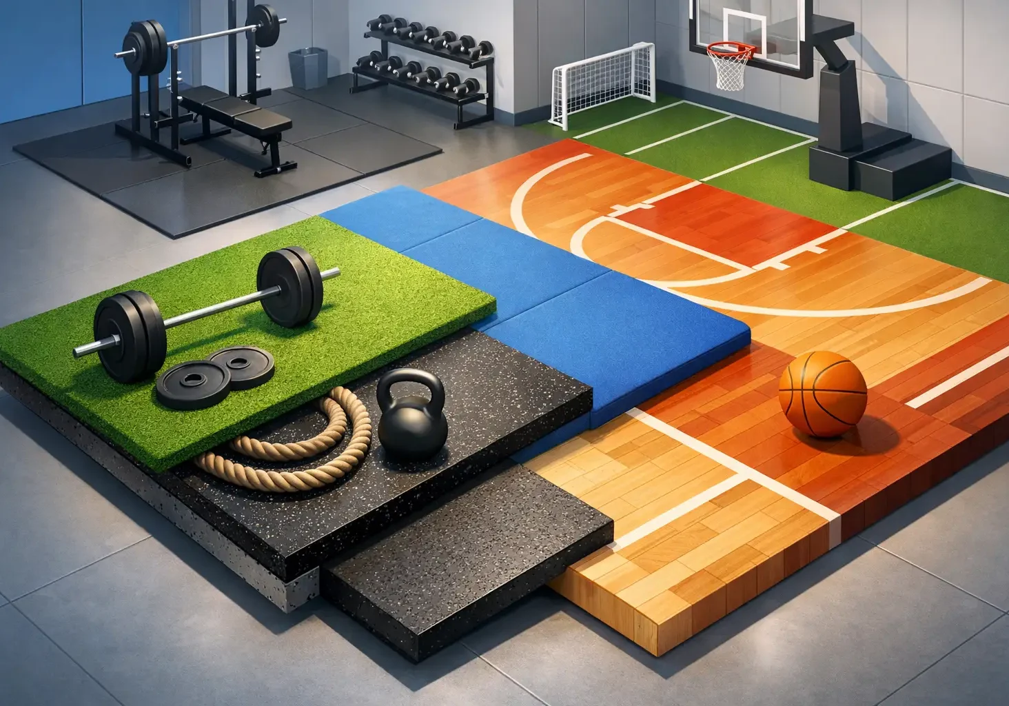 How to Select Athletic Flooring for Commercial Facilities
