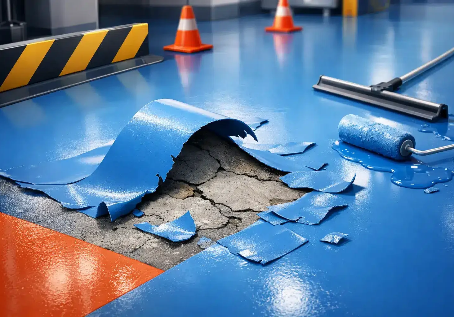 Why Does Commercial Epoxy Peel?
